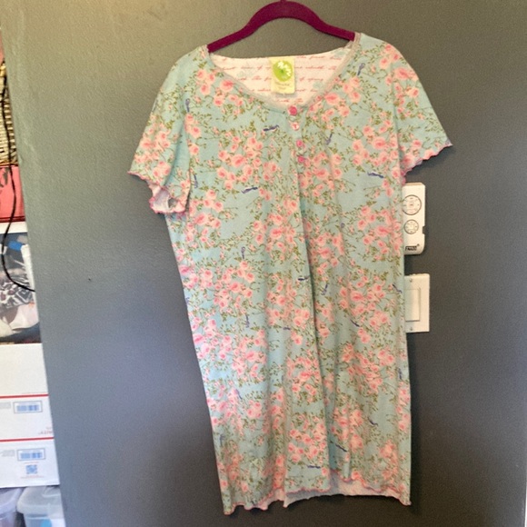 Light Blue and Pink with Bluebirds - Picture 1 of 5